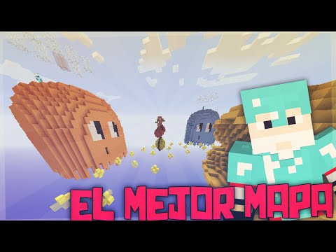 ¡¡EL MEJOR MAPA!! ¡¡PACMAN!! - Sky Wars Minecraft