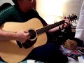Flatpicking a medley of songs on my Larrivee D-03
