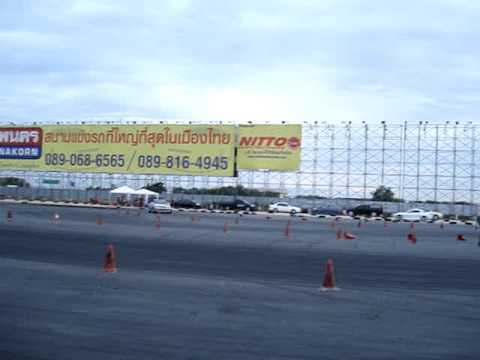 Girl drift / Bia NuRsERy -- Drift class C at Tepnakorn ( Q.2 )