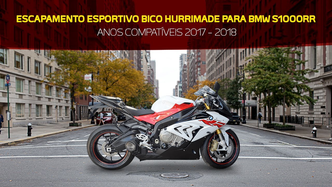 Capa do vídeo  Escapamento Bico Hurrimade Evolution - BMW S 1000 RR 2017 a 2019