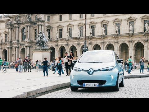 Manejamos el Renault ZOE en París 