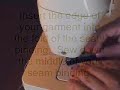 How to Sew Seam Binding on Sleeve Edges