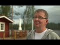 Plåttak på Dans nya bastu
