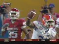 BCS Championship Game 2009, scoring highlights