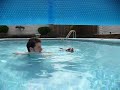 Cutest Long Hair Chocolate & Tan Dapple Dachshund Puppy 1st Swim Cutest Long Hair Chocolate & Tan Dapple Dachshund Puppy 1st Swim