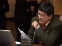 Comparecencia del magistrado Sosto