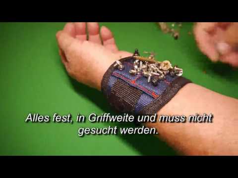 ELENKER Magnetarmband für metallische Schrauben Nägel Bolzen usw,  Sie schrauben einen PC auf oder m