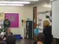 McCaskill visits Rock Bridge High School