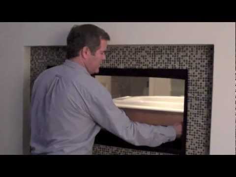 how to remove vent window glass