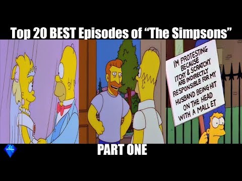 Top 20 BEST Simpsons Episodes (Part 1)