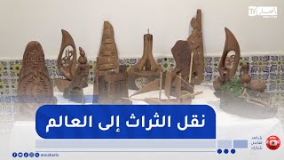 حمود مصطفى  .. فنان ينقل التراث الصحراوي للعالم باستعمال خشب النخيل