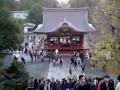 紅葉の時期の鎌倉鶴岡八幡宮