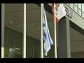 Historic Israel flag raising in Los Angeles California