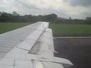 Garuda Indonesia take off from Makasar