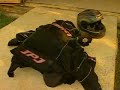 Air Bag-Like Jacket Saves Motorcyclist\