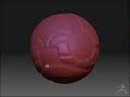 ZBrush3 - Quick Demo - Working with masks, lazy mouse ...