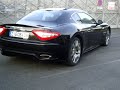 Maserati GranTurismo S start up and acceleration!!!