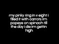 high – Big Sean ft. Wiz Khalifa and Chiddy Bang Lyrics