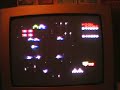 ma video du jeu galaga sur nintendo nes du niveau 51 au 56