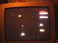 ma video du jeu galaga sur nintendo nes du niveau 51 au 56