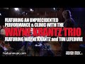 Keith performs in the studio with the Wayne Krantz trio, featuring Wayne Krantz, Tim Lefebvre and Keith Carlock. They are performing the song 