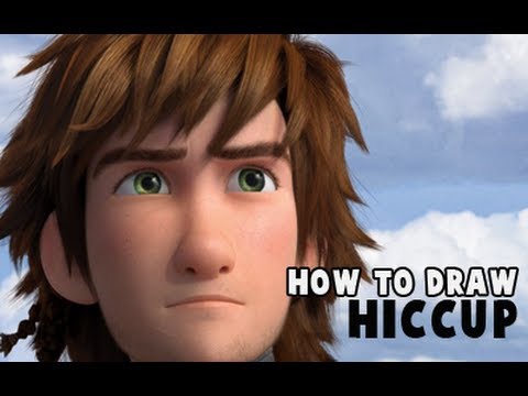 how to draw hiccup