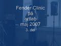 Fender VG Strat clinic på Artlab part 3 Fender VG Strat clinic på Artlab part 3