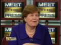 Dr. Christina Romer, chairperson of the Council of Economic Advisors to the Obama administration, appears on NBC's Meet the Press with David Gregory on March, 15, 2009. Part 1 of 2