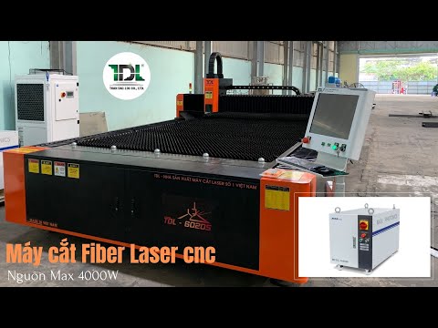 Máy cắt Laser cnc TDL-6020S nguồn cắt 4000W
