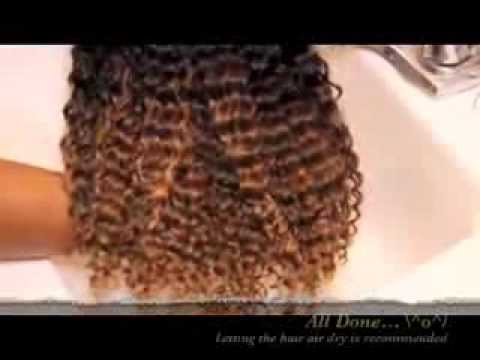 how to dye kinky curly weave