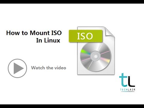 how to mount an iso in linux
