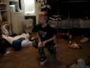 Austin and Brendan as Cena and Undertaker