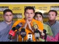 Juan Carlos Caldera rechazó que se intente hacer demagogia con la solidaridad