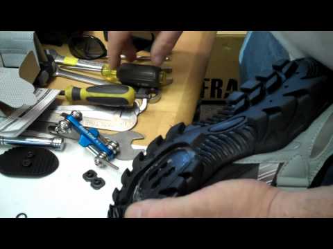 how to fit pedal cleats