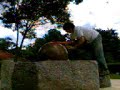 Esfera de granito Parque CIENTEC