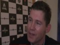 Lee Evans record breaking big tour 2008  Interview part 1