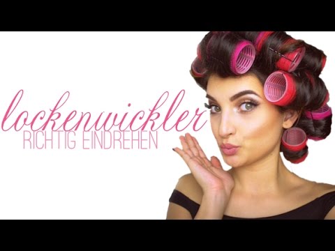 Lockenwickler richtig eindrehen