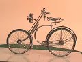 STERLING SILVER MINIATURE BICYCLE \"SECURITAS\" MILITARY STERLING SILVER MINIATURE BICYCLE \"SECURITAS\" MILITARY