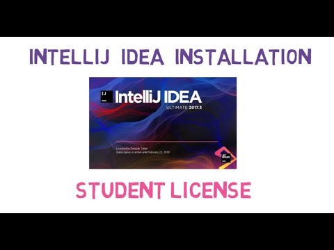 7 - IntelliJ IDEA Installation (FREE Student License)
