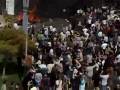 Iran Tehran Haft e Tir Sq clashes between protestors and Basijis 18 sep 2009 Ghods Protest Part 114