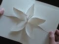 TIGER LILY- Easy to Make Pop-up Card