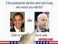 Obama and McCain: Be A Part Of Survey.com's Daily Poll