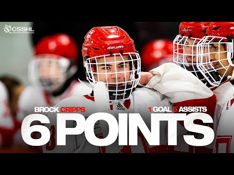 Brock Cripps with a Record Breaking 6-Point Performance
