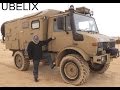 UNIMOG U 435 - 1300L in der Sahara, Fahrt durch Dünen