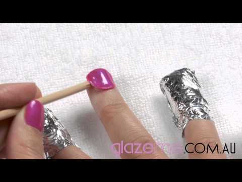 how to remove uv gel polish at home