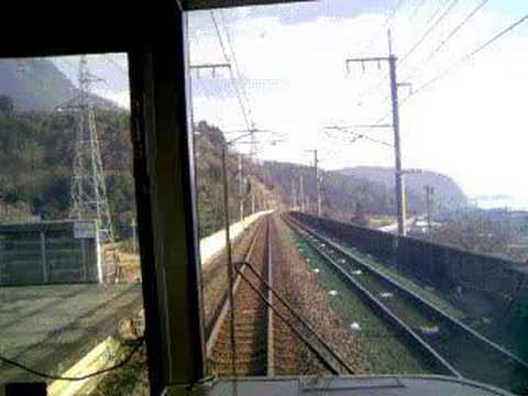 湖西線 堅田→近江舞子→近江高島 前面展望 [2/2]