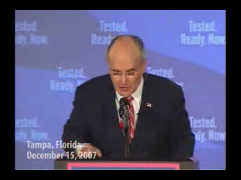 0 Rudy Giuliani Video Watch: 2007 Year in Review