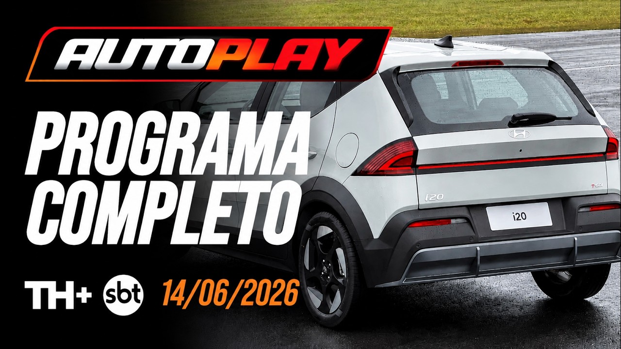 AUTO PLAY - Programa Completo - 14/06/2026 - TH+ SBT | PGM Nº 455 - I20, Atto 2, Motobode, Commander