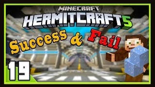 HermitCraft Season 5: Ice Farm Fail & Tunnel Design Success  (Minecraft 1.12)