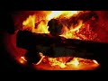 Relaxing Fire Place for 14 minutes (Live  Fire Crackling and Thunder)